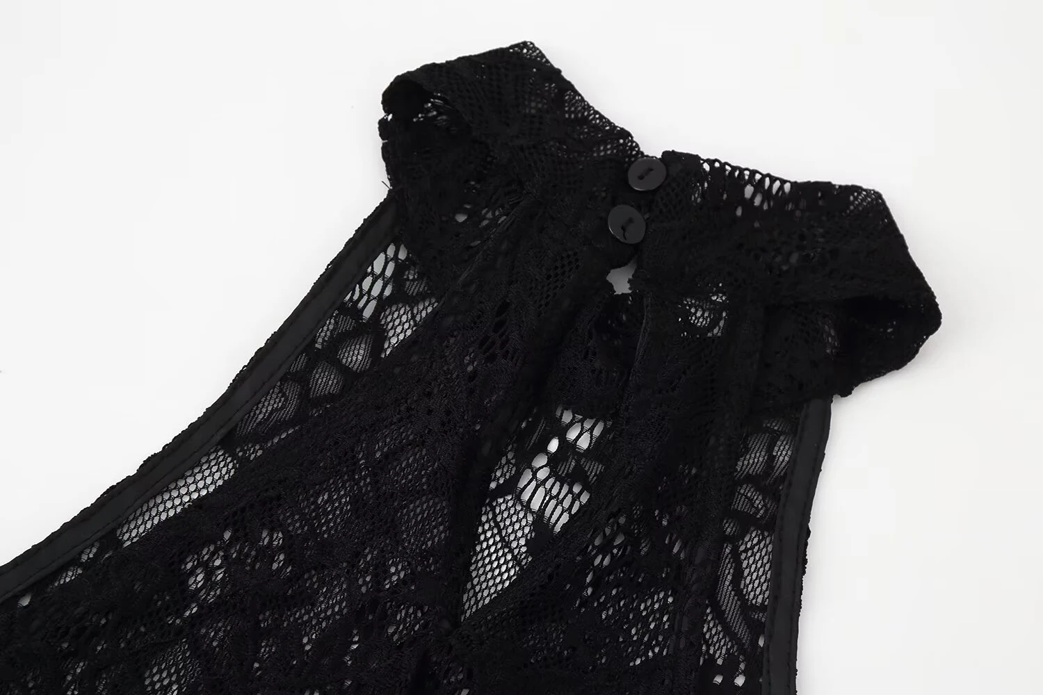 Women's 2026 new spring outfit European and American style fashionable casual hanging neck lace patchwork knitted long dress