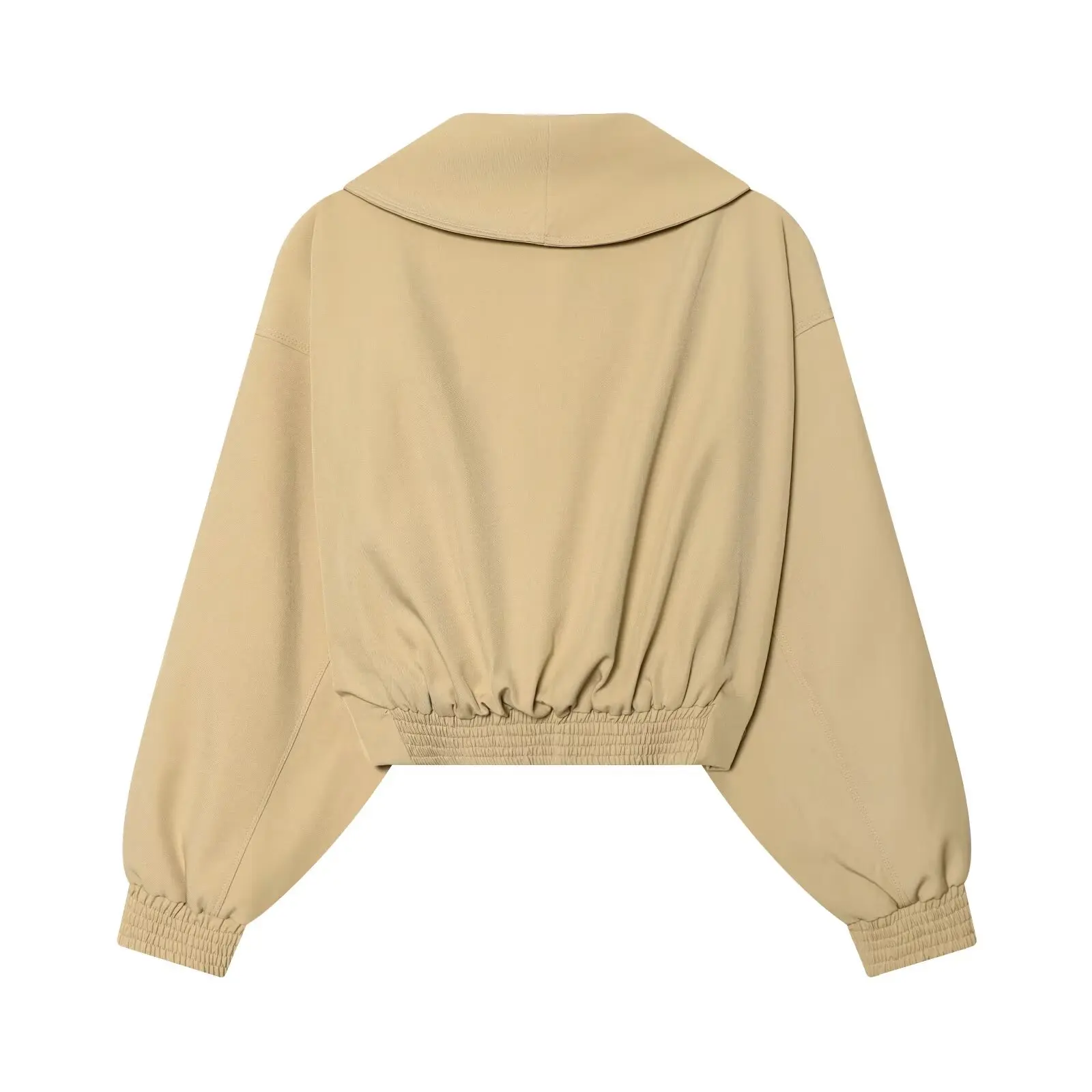 Jackets Spring Women's 2026 New Fashion Bat Sleeves Elegant Women Short Jacket Blouse Chic Joker Youth Holiday Street Warm Coats