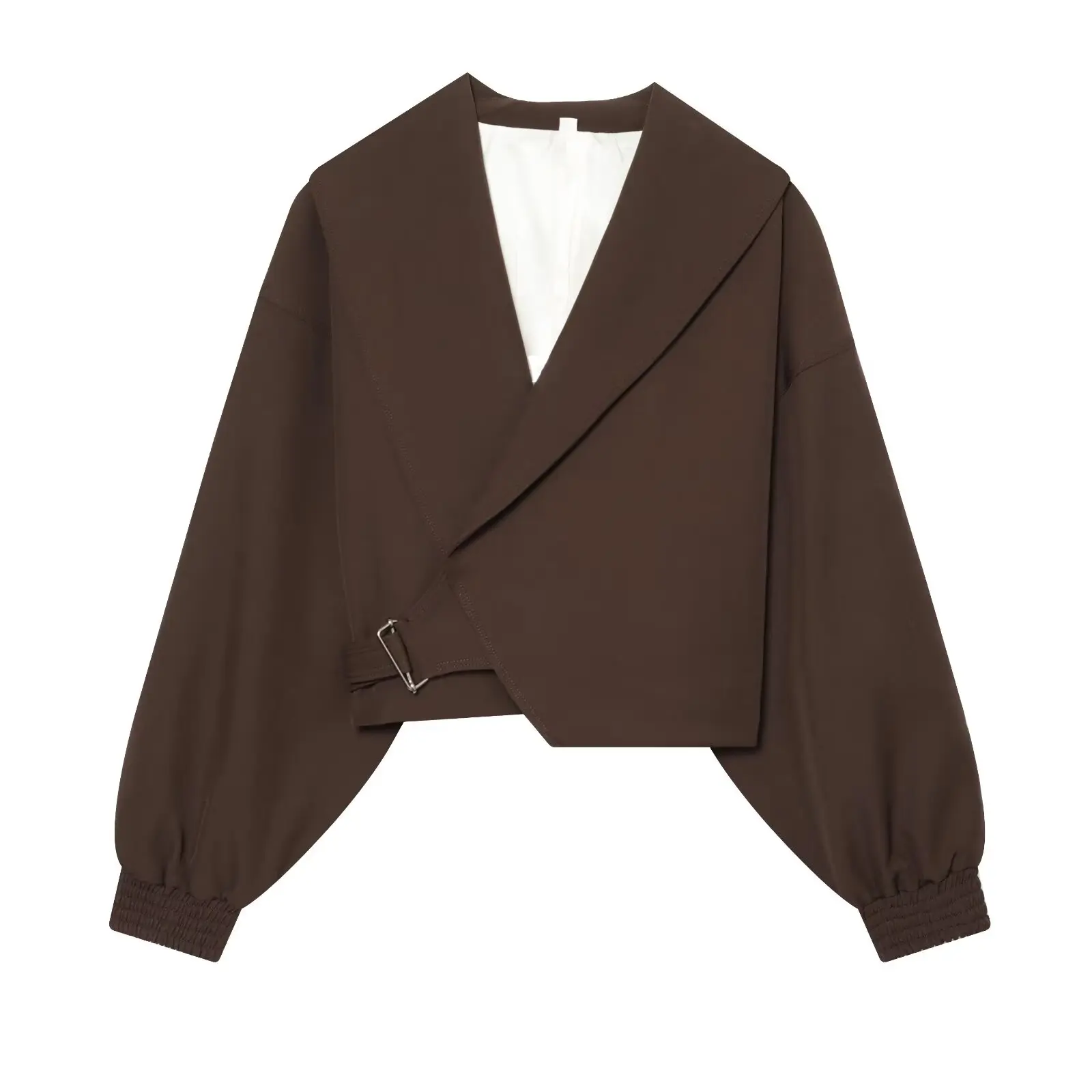 Jackets Spring Women's 2026 New Fashion Bat Sleeves Elegant Women Short Jacket Blouse Chic Joker Youth Holiday Street Warm Coats