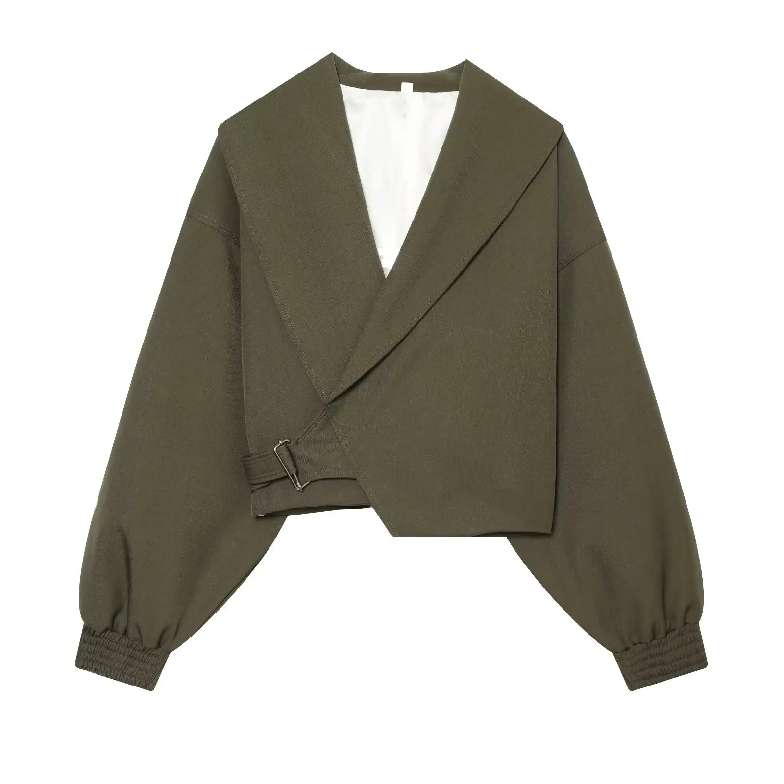 Jackets Spring Women's 2026 New Fashion Bat Sleeves Elegant Women Short Jacket Blouse Chic Joker Youth Holiday Street Warm Coats