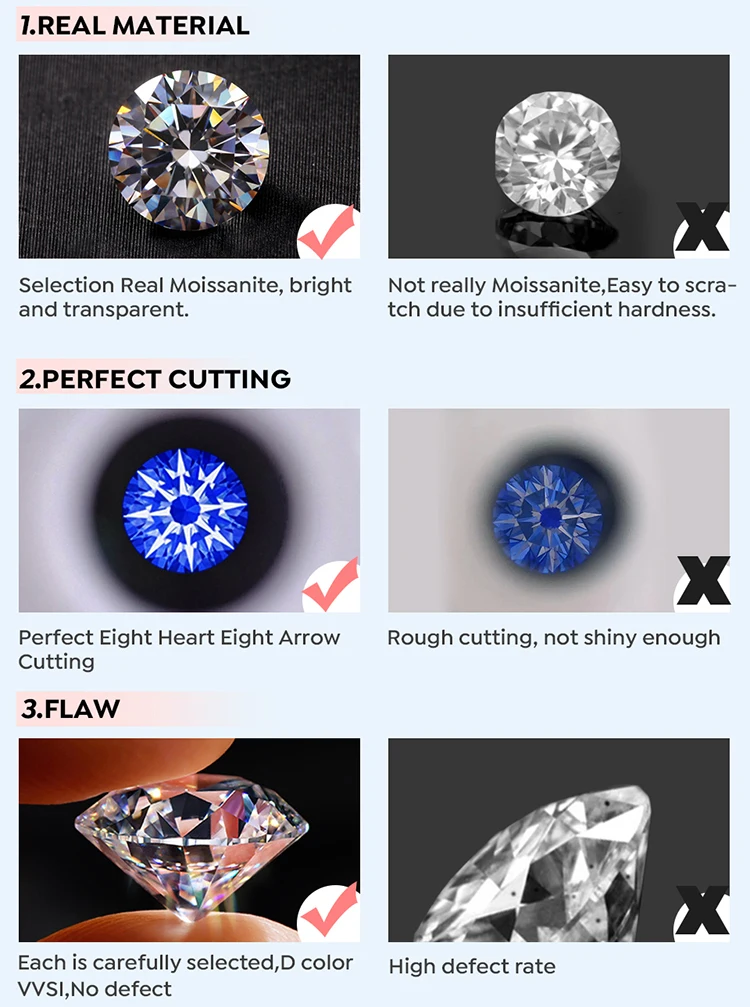 Luxury 1CT Certified Moissanite Diamond Luxury WaterDrop Engagement Ring For Women Wedding High Quality Jewelry
