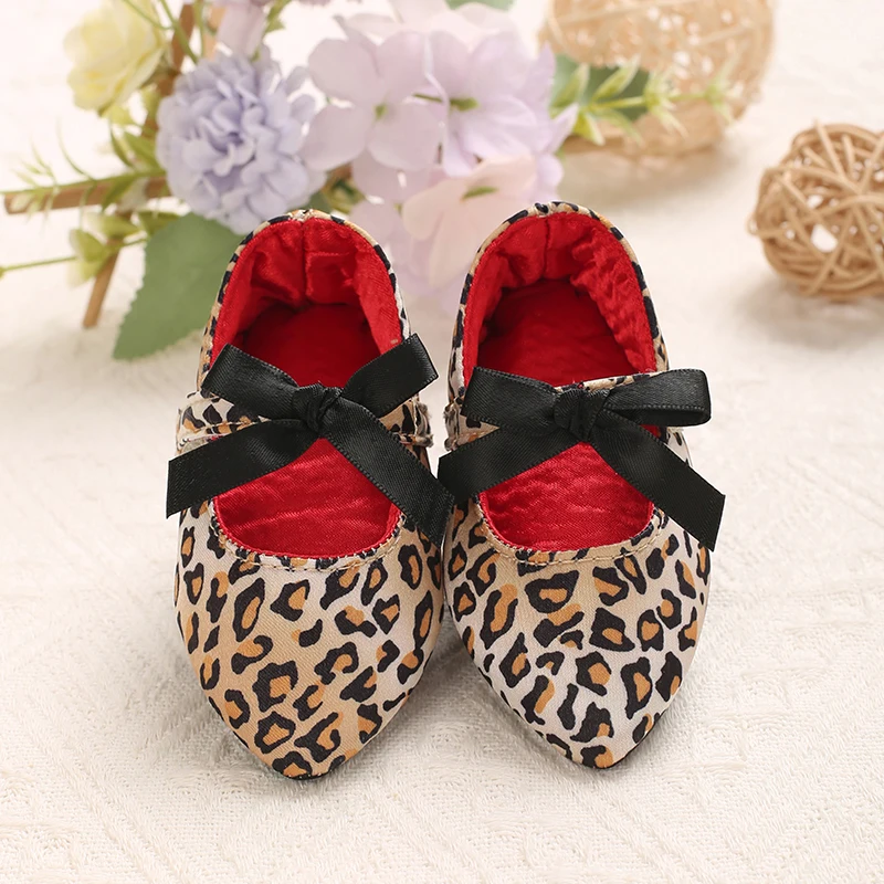 2026 New Infant Newborn Baby Girl High Heels Shoes Princess Bow First Birthday Party Shoes Photo Props Shoes 0-12M