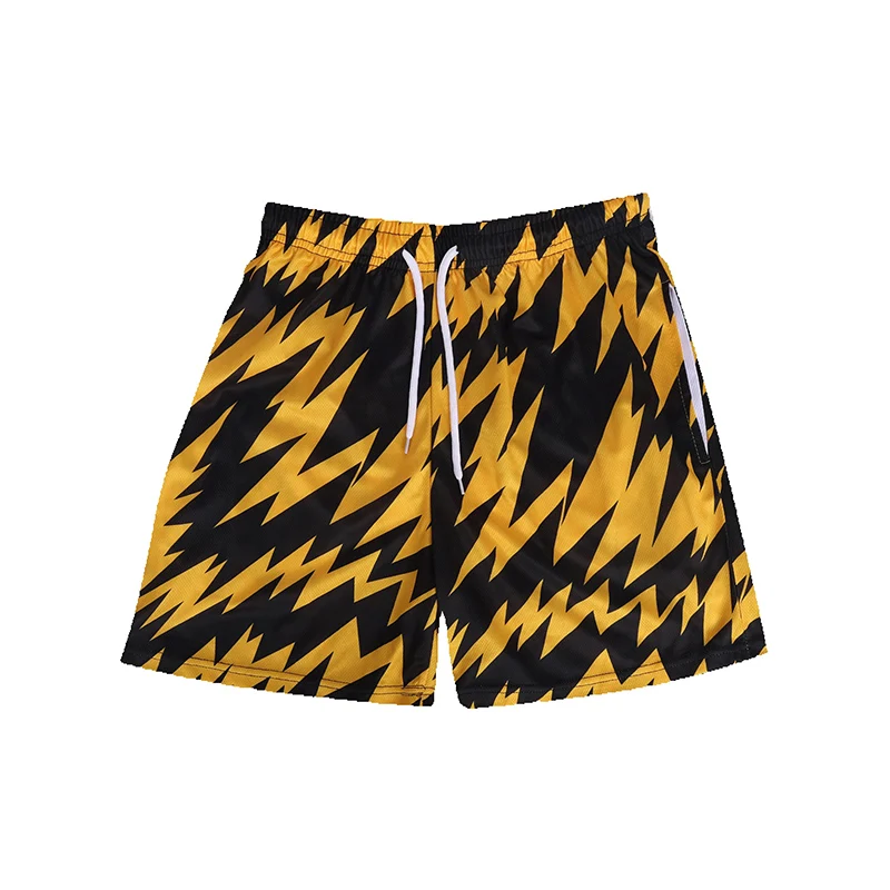 2026 NEW Summer Mesh Basketball Shorts Men sweatpants Quick Drying Loose Sports Shorts Casual Trendy Running Beach Shorts