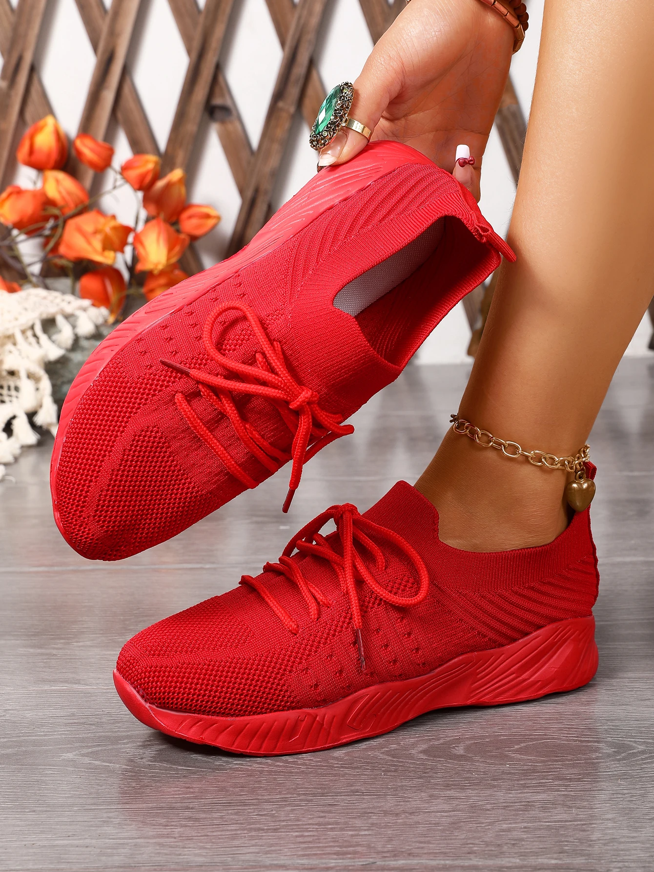 Summer Women Shoes Mesh Breathable Casual Sneakers Lace-Up Vulcanized Shoes Ladies Platform Sport Shoes Female Tennis Shoes
