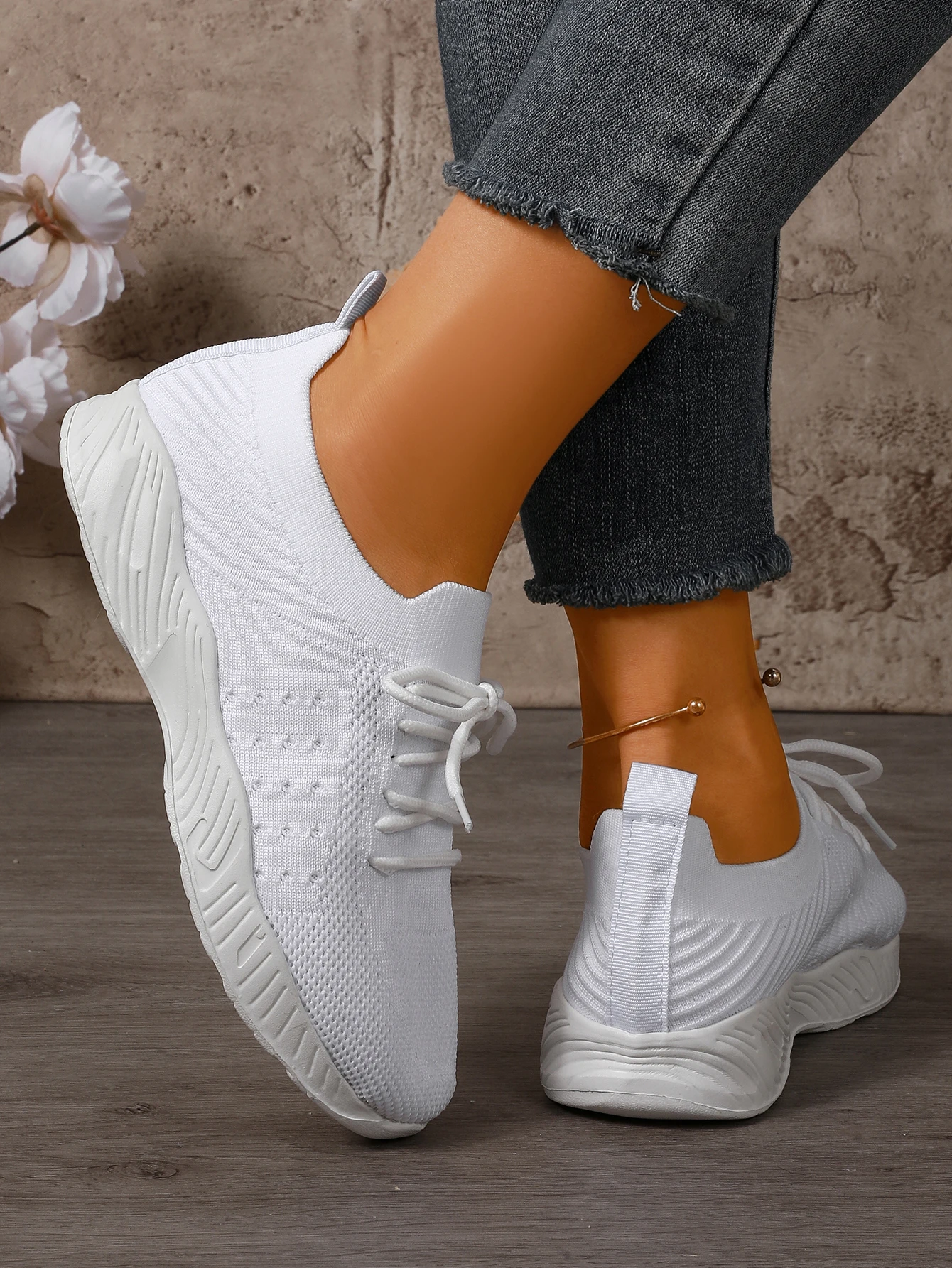 Summer Women Shoes Mesh Breathable Casual Sneakers Lace-Up Vulcanized Shoes Ladies Platform Sport Shoes Female Tennis Shoes