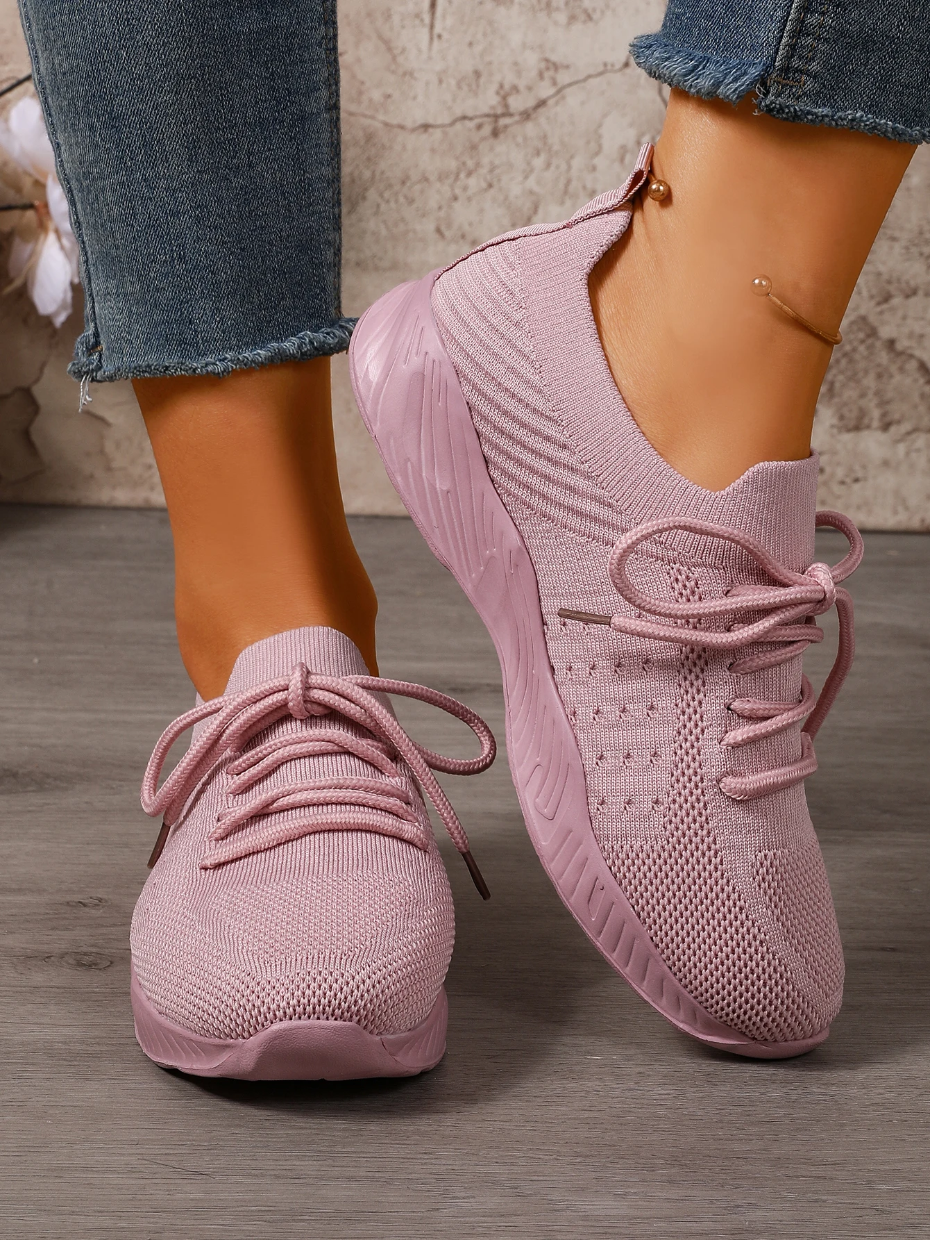 Summer Women Shoes Mesh Breathable Casual Sneakers Lace-Up Vulcanized Shoes Ladies Platform Sport Shoes Female Tennis Shoes