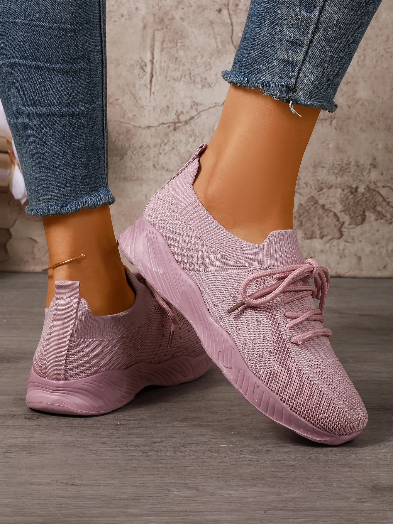 Summer Women Shoes Mesh Breathable Casual Sneakers Lace-Up Vulcanized Shoes Ladies Platform Sport Shoes Female Tennis Shoes