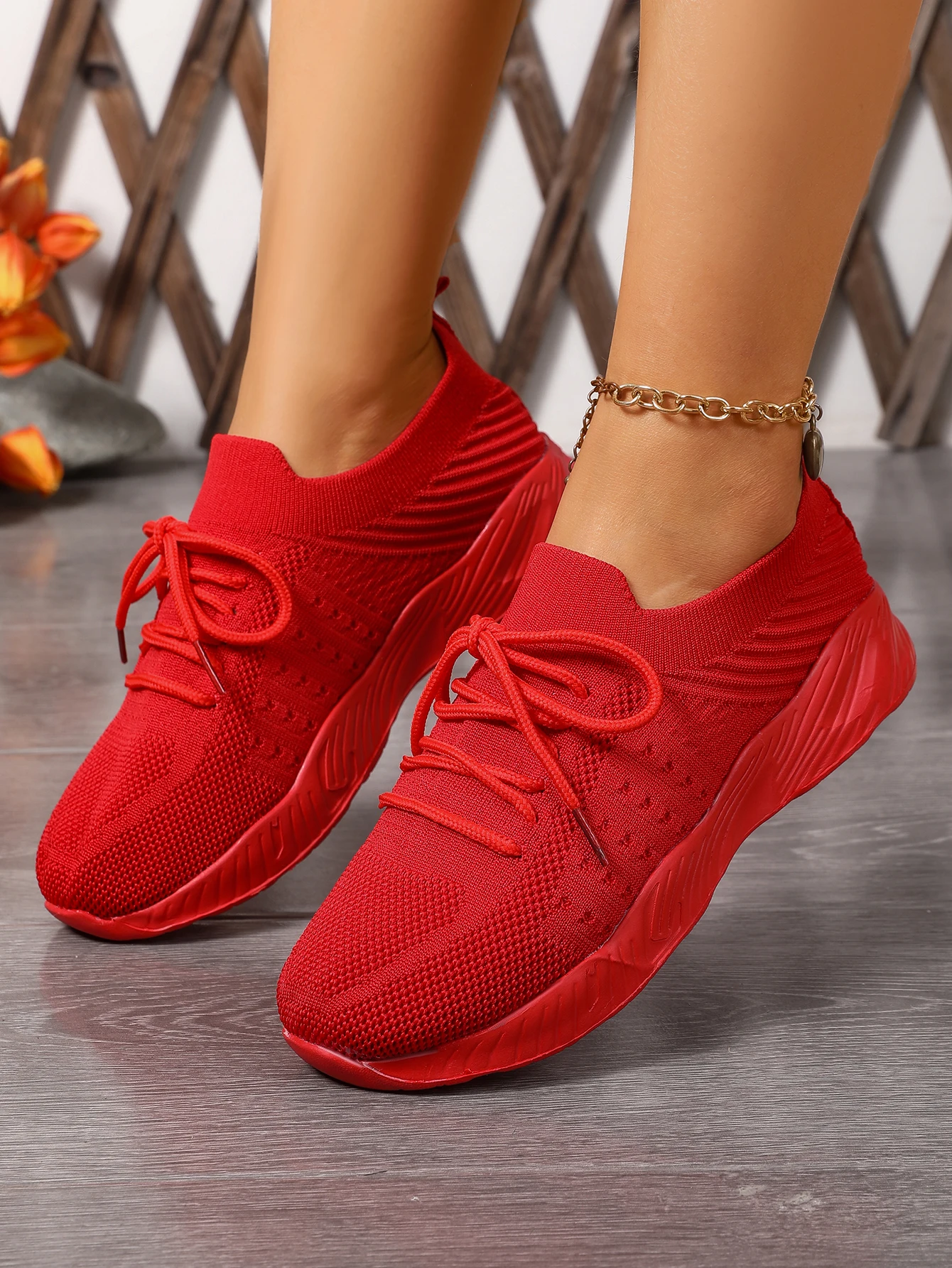 Summer Women Shoes Mesh Breathable Casual Sneakers Lace-Up Vulcanized Shoes Ladies Platform Sport Shoes Female Tennis Shoes