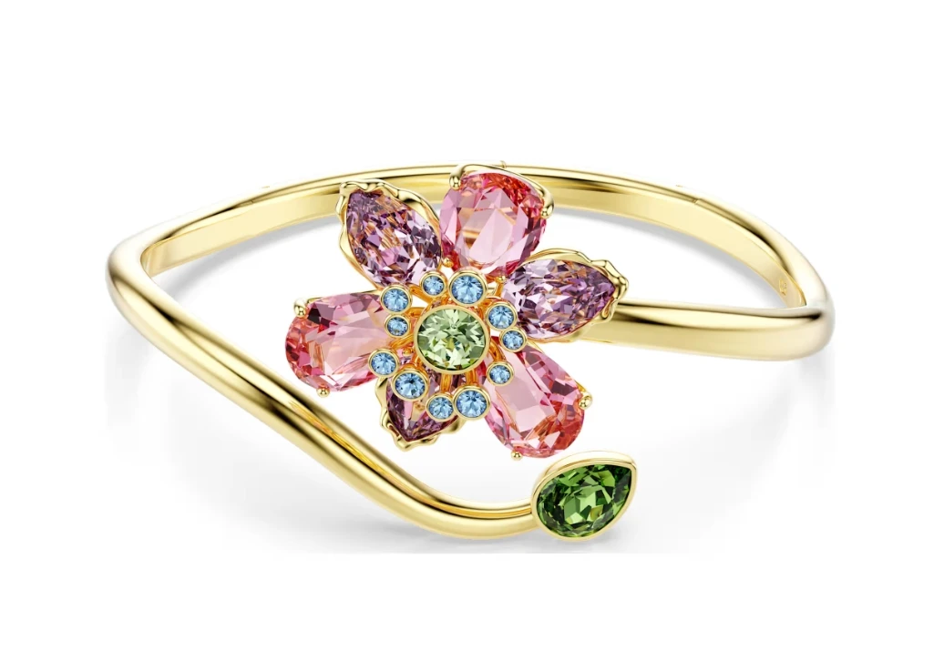2026 New Luxury High Quality Flower Design Necklace Pendant Earnail Bracelet Jewelry Daily Dress Essential - Fashion Classic