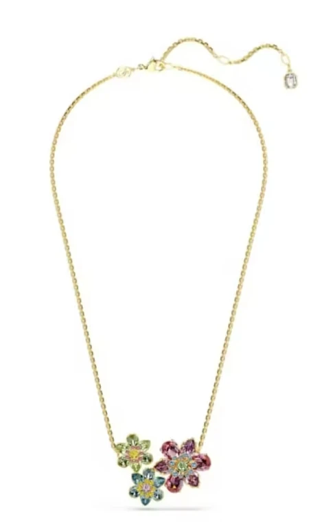 2026 New Luxury High Quality Flower Design Necklace Pendant Earnail Bracelet Jewelry Daily Dress Essential - Fashion Classic