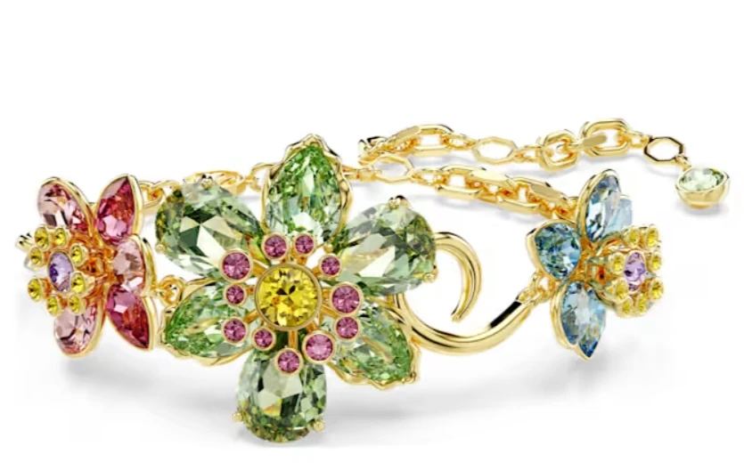2026 New Luxury High Quality Flower Design Necklace Pendant Earnail Bracelet Jewelry Daily Dress Essential - Fashion Classic