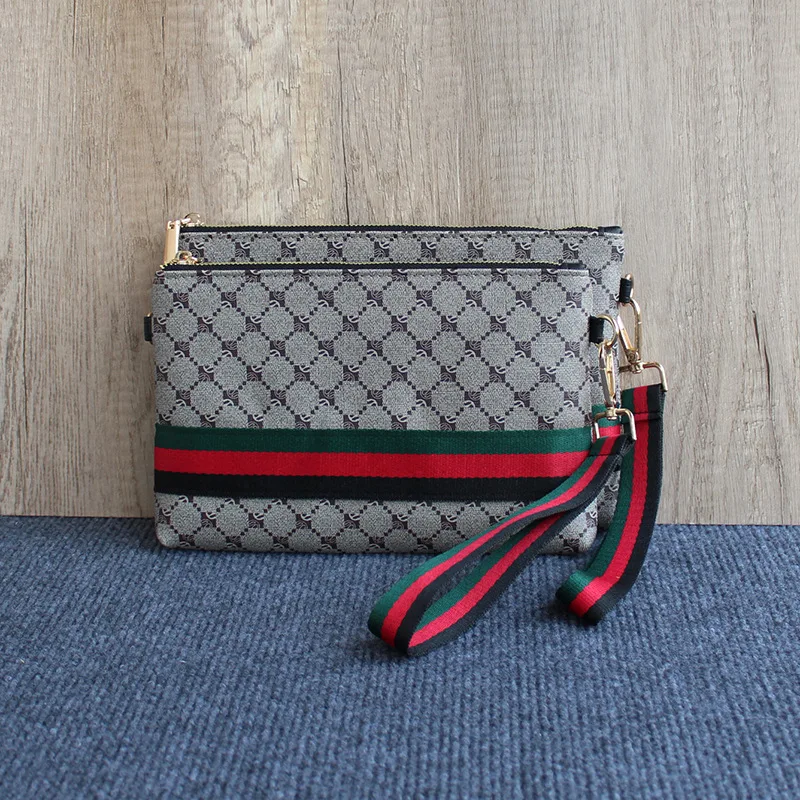 Trendy Fashion Clutch Bag for Men & Women, High Quality Long Wallet Luxury Designer Mobile Phone Bag