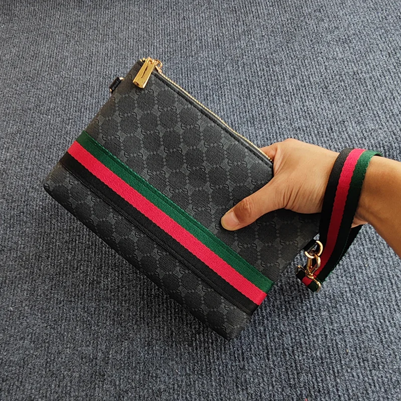 Trendy Fashion Clutch Bag for Men & Women, High Quality Long Wallet Luxury Designer Mobile Phone Bag
