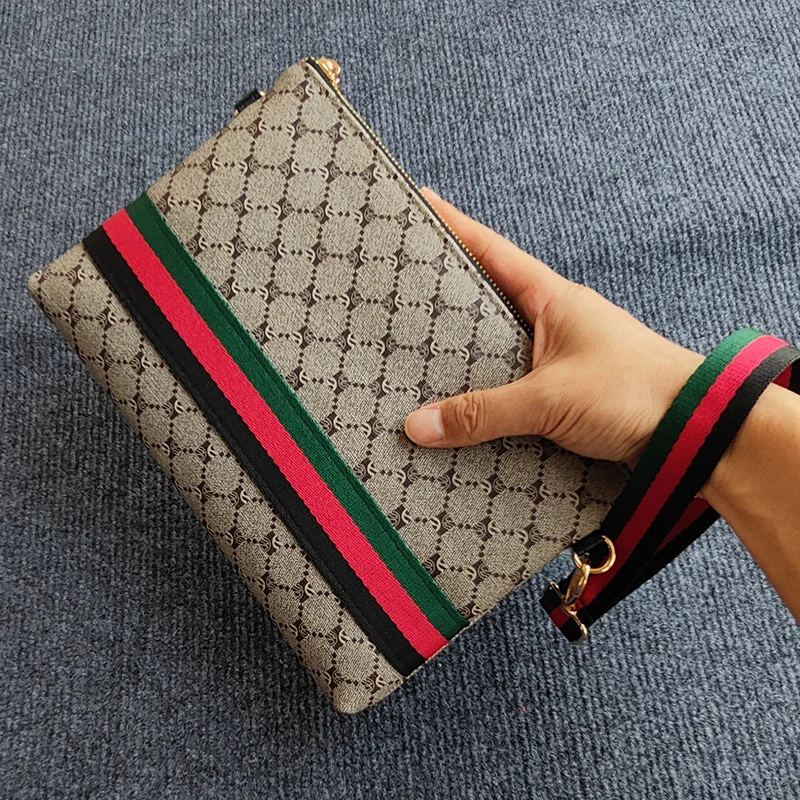 Trendy Fashion Clutch Bag for Men & Women, High Quality Long Wallet Luxury Designer Mobile Phone Bag