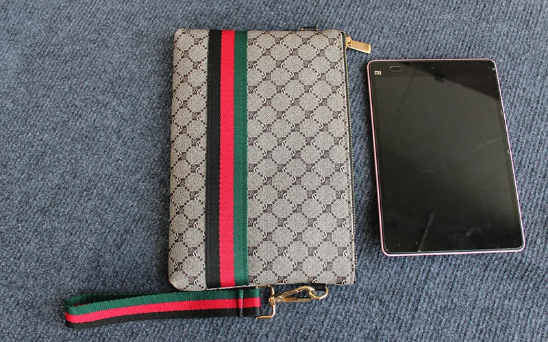 Trendy Fashion Clutch Bag for Men & Women, High Quality Long Wallet Luxury Designer Mobile Phone Bag
