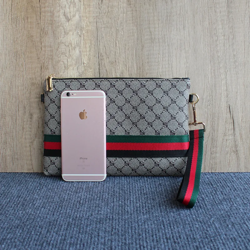 Trendy Fashion Clutch Bag for Men & Women, High Quality Long Wallet Luxury Designer Mobile Phone Bag