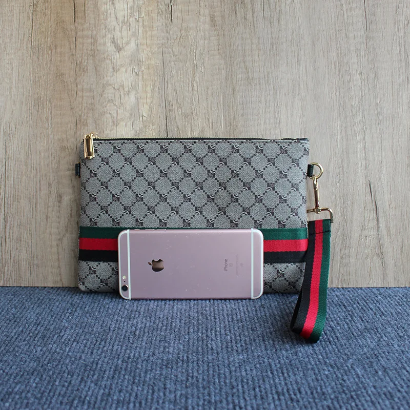 Trendy Fashion Clutch Bag for Men & Women, High Quality Long Wallet Luxury Designer Mobile Phone Bag