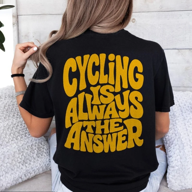 Cycling Lover Gift Retro Cycling Tee Cyclist Gift Vintage Bike Rider Funny T-Shirt Road Bike Lover Top Aesthetic Clothes