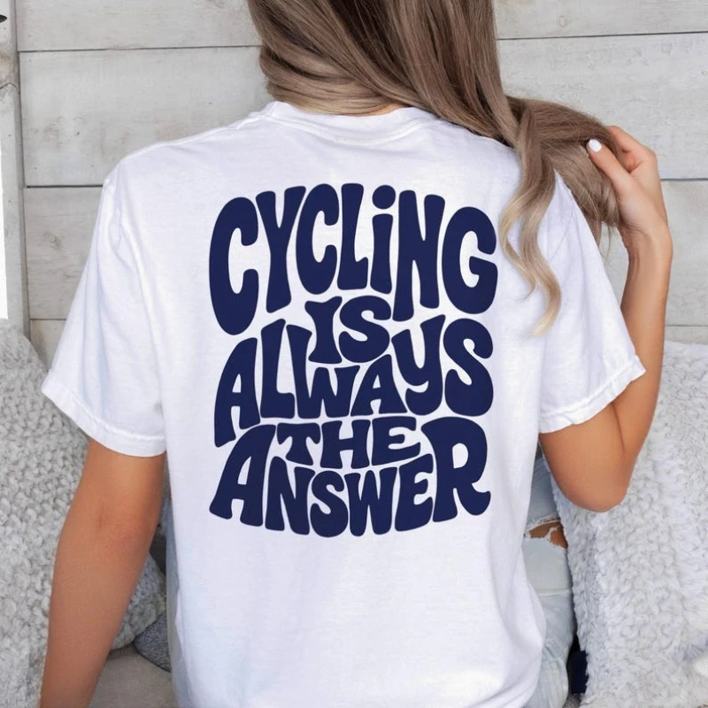 Cycling Lover Gift Retro Cycling Tee Cyclist Gift Vintage Bike Rider Funny T-Shirt Road Bike Lover Top Aesthetic Clothes