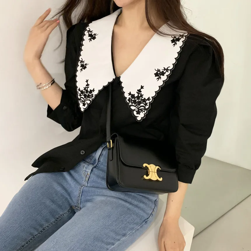 Plus Size Women's Summer Retro Short Sleeve Blouse Loose Office Lady Fashion New Arrival Trendy Comfortable