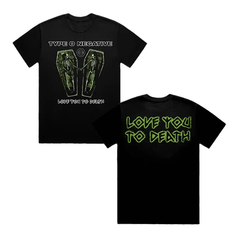 Na Type O Negative Band American Gothic Metal Dark Rock Casual T-Shirt Men's and Women's Luxury Brand Top 2026 New Band Logo