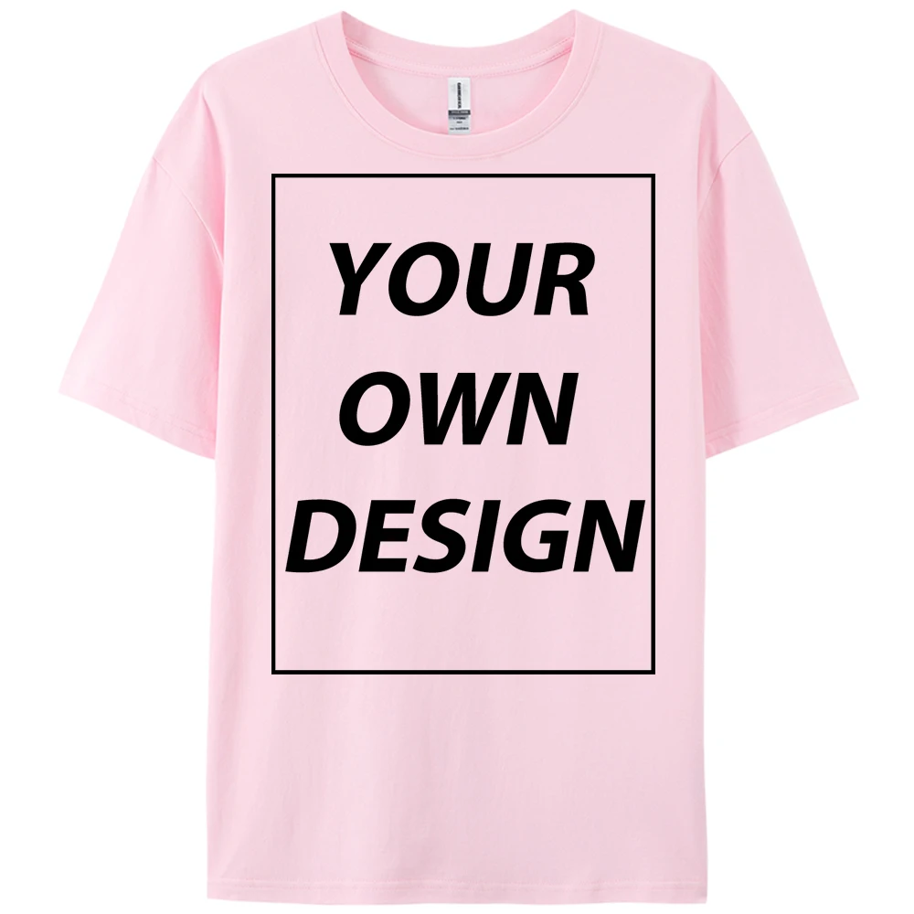 Personalized Custom Print 21 Color Fashion Short Sleeve Man Cotton O-Neck T Shirt Casual Team Street Clothes Breathable Work Top