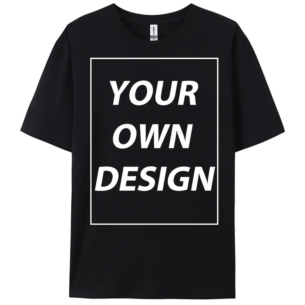 Personalized Custom Print 21 Color Fashion Short Sleeve Man Cotton O-Neck T Shirt Casual Team Street Clothes Breathable Work Top