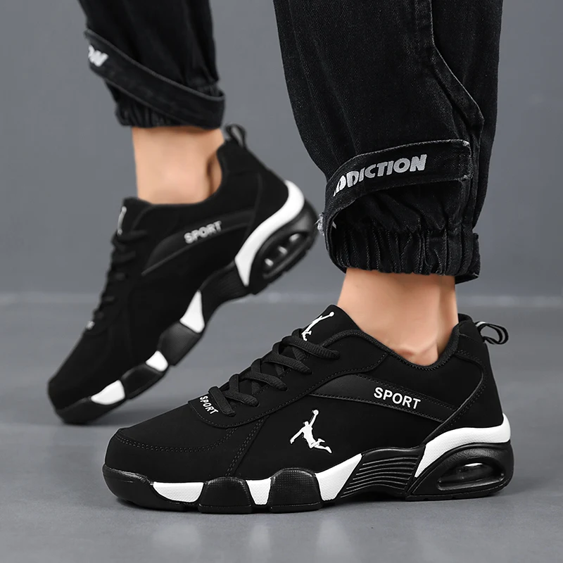 Men's Road Running Shoes, Lace-Up Closure, Suitable for All Seasons, Low-Top Trendy Versatile Hiking Shoes, Tennis Casual Walking Fitness Hiking Shoes - the Perfect Sports Shoe for Outdoor Adventures, Ideal for Sports Enthusiasts, Available in Three Colors