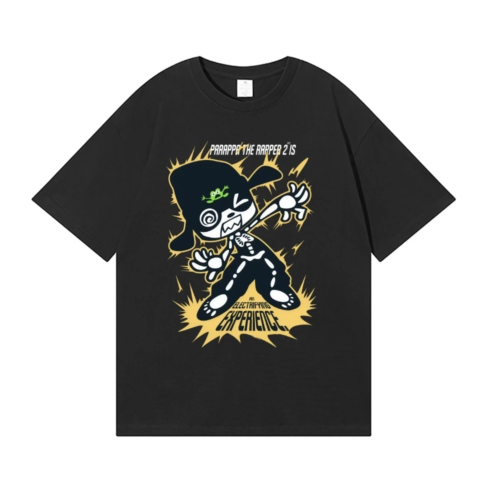 Parappa The Rapper Japanese Style Classic Tee High-quality Streetwear Is Suitable for Both Men Women 2026 New Summer T-shirts