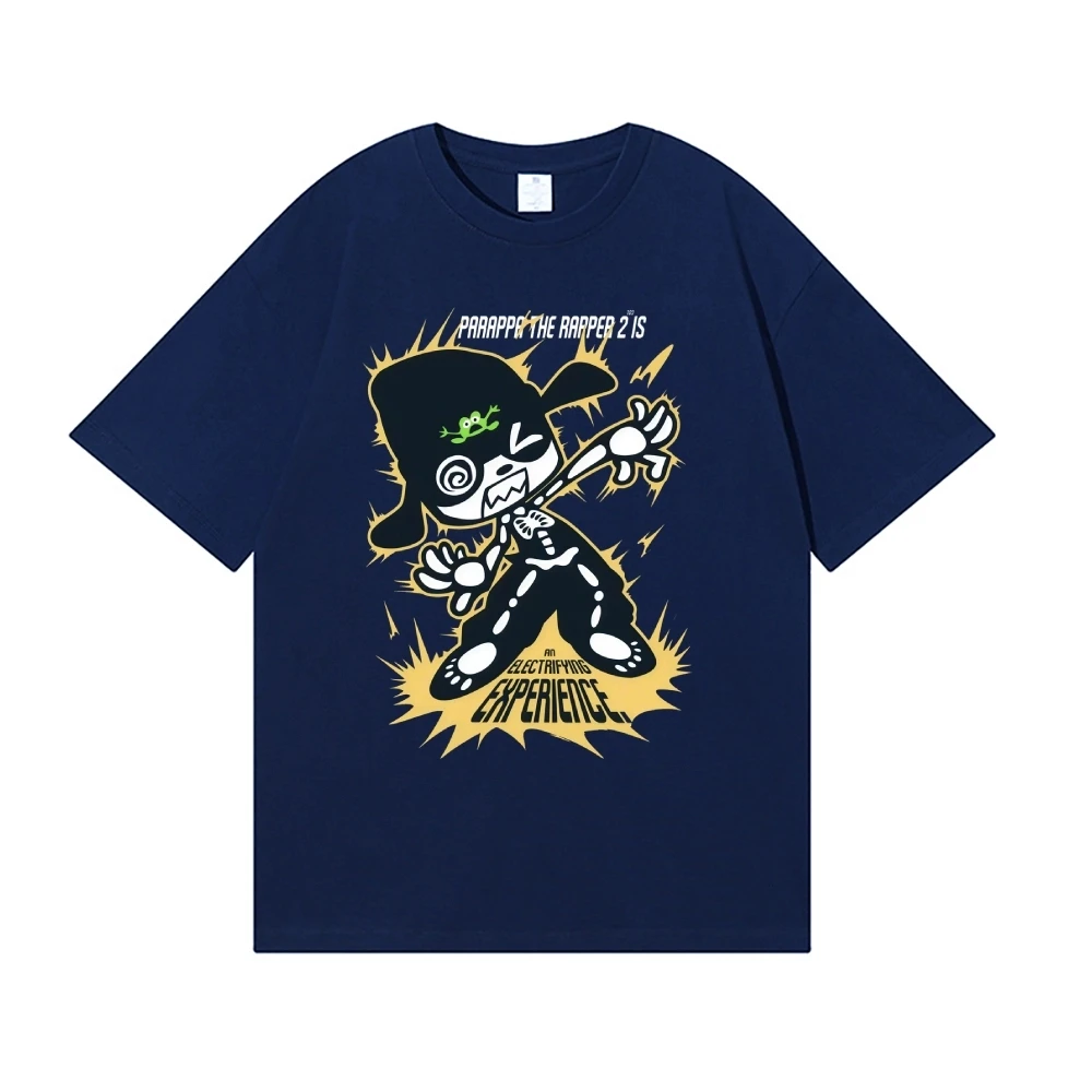 Parappa The Rapper Japanese Style Classic Tee High-quality Streetwear Is Suitable for Both Men Women 2026 New Summer T-shirts