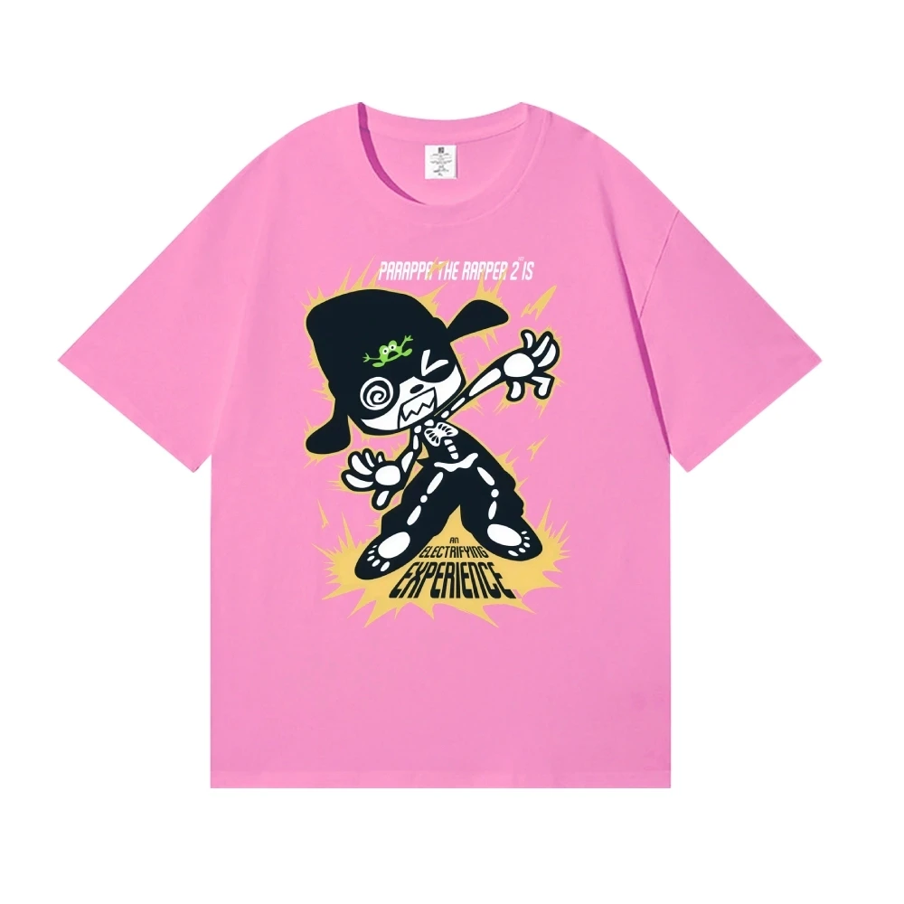 Parappa The Rapper Japanese Style Classic Tee High-quality Streetwear Is Suitable for Both Men Women 2026 New Summer T-shirts