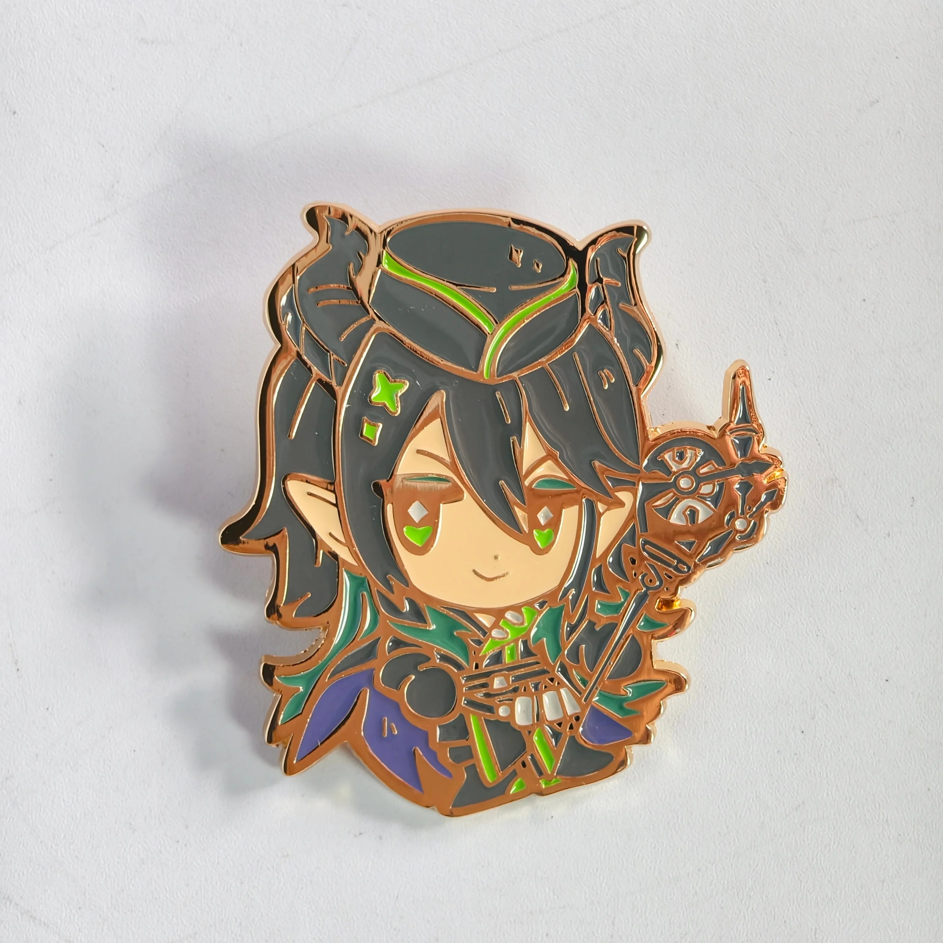 Fashion Metal Enamel Brooches | Anime Style Lapel Pins for Bags, Jeans & DIY Accessories