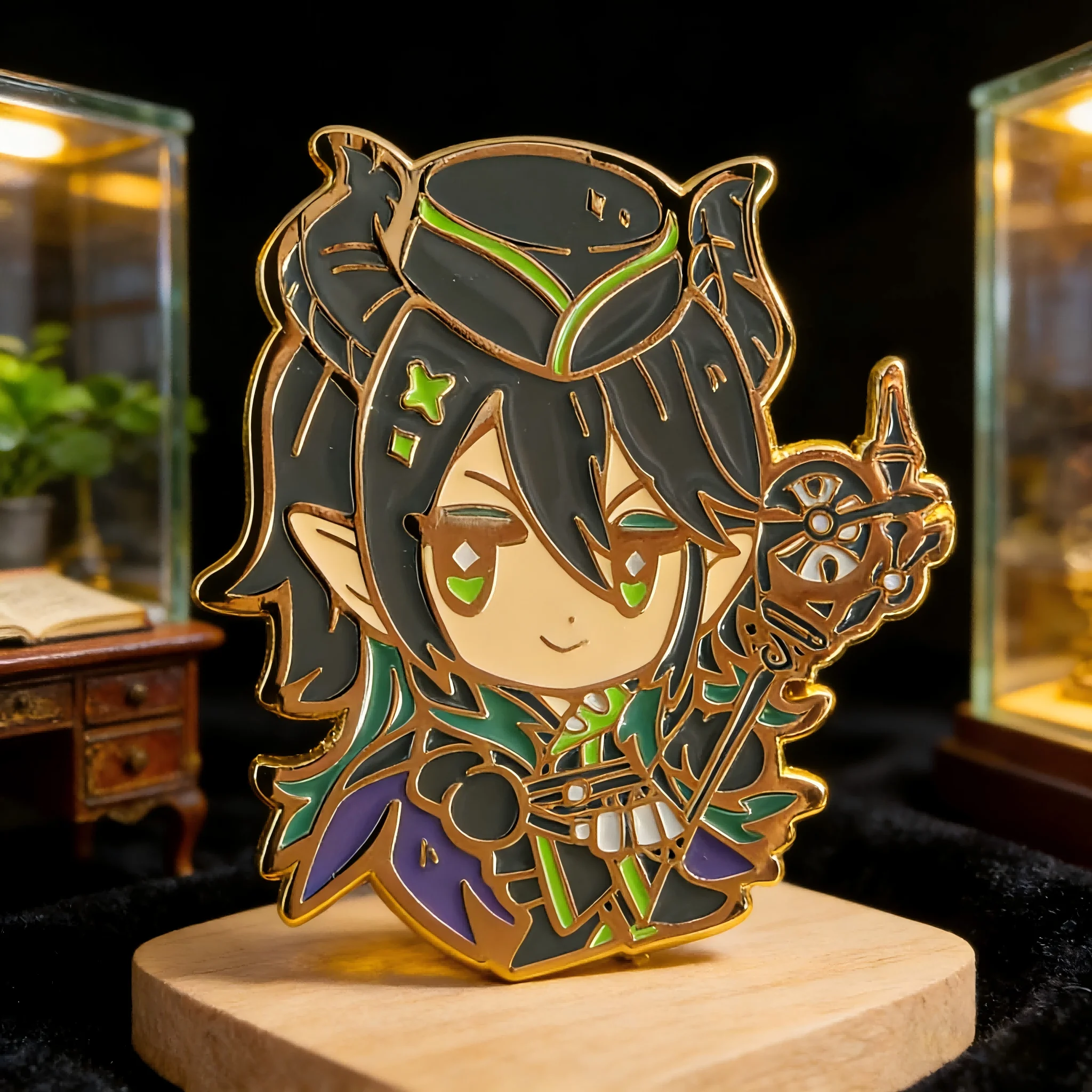 Fashion Metal Enamel Brooches | Anime Style Lapel Pins for Bags, Jeans & DIY Accessories