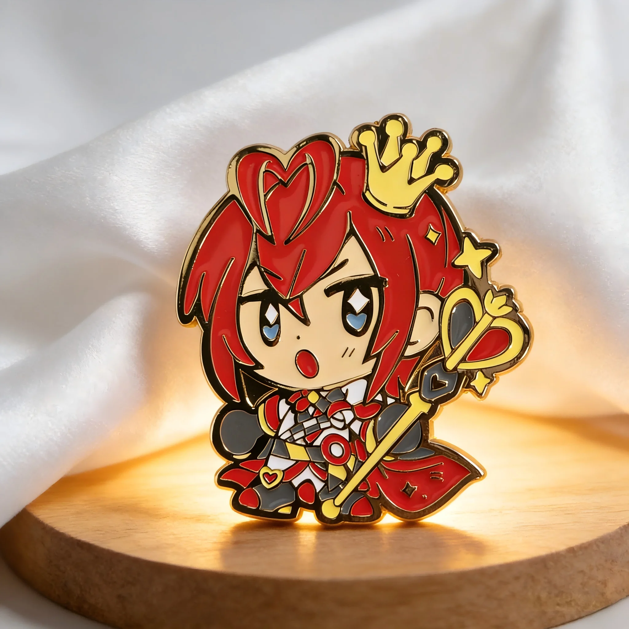 Fashion Metal Enamel Brooches | Anime Style Lapel Pins for Bags, Jeans & DIY Accessories