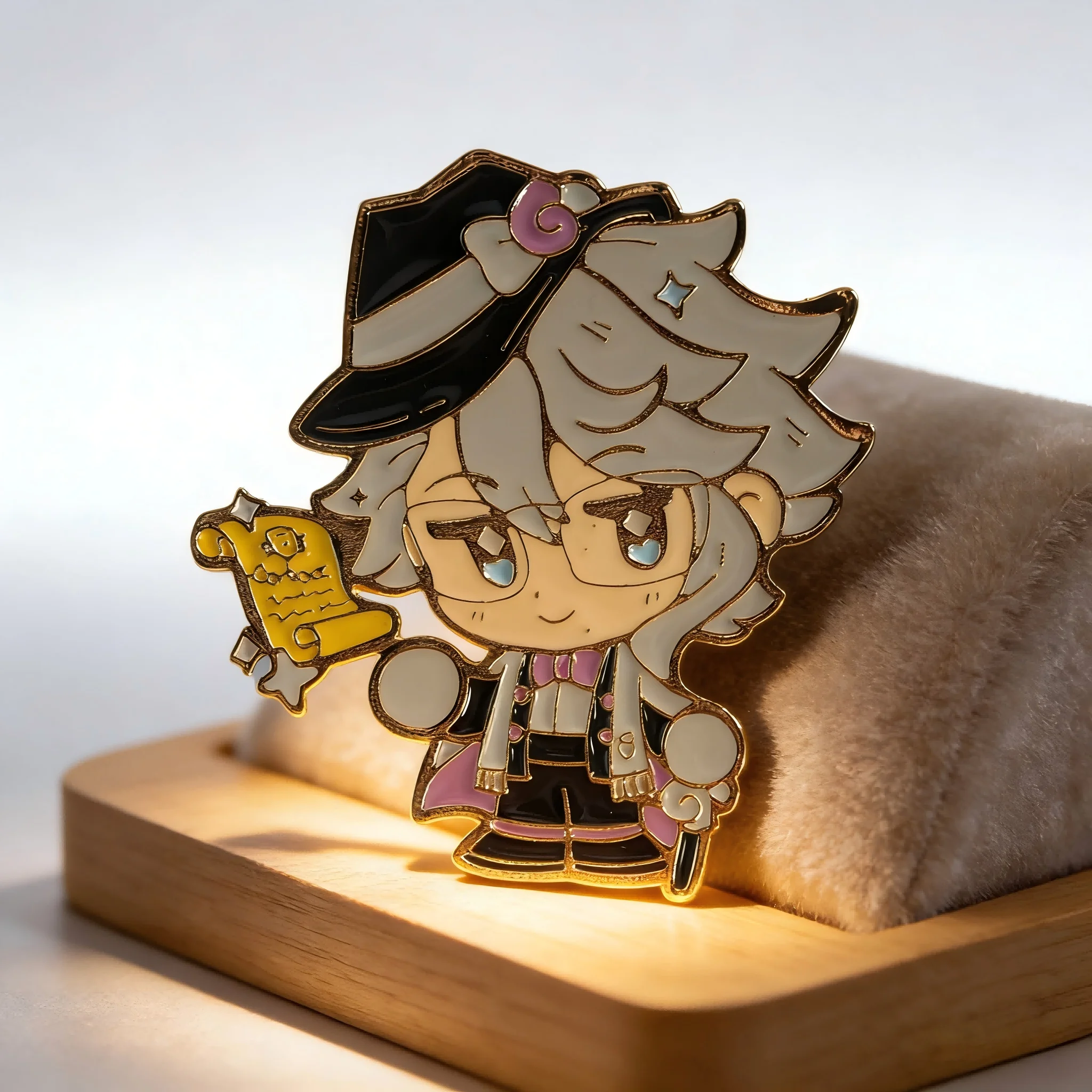 Fashion Metal Enamel Brooches | Anime Style Lapel Pins for Bags, Jeans & DIY Accessories