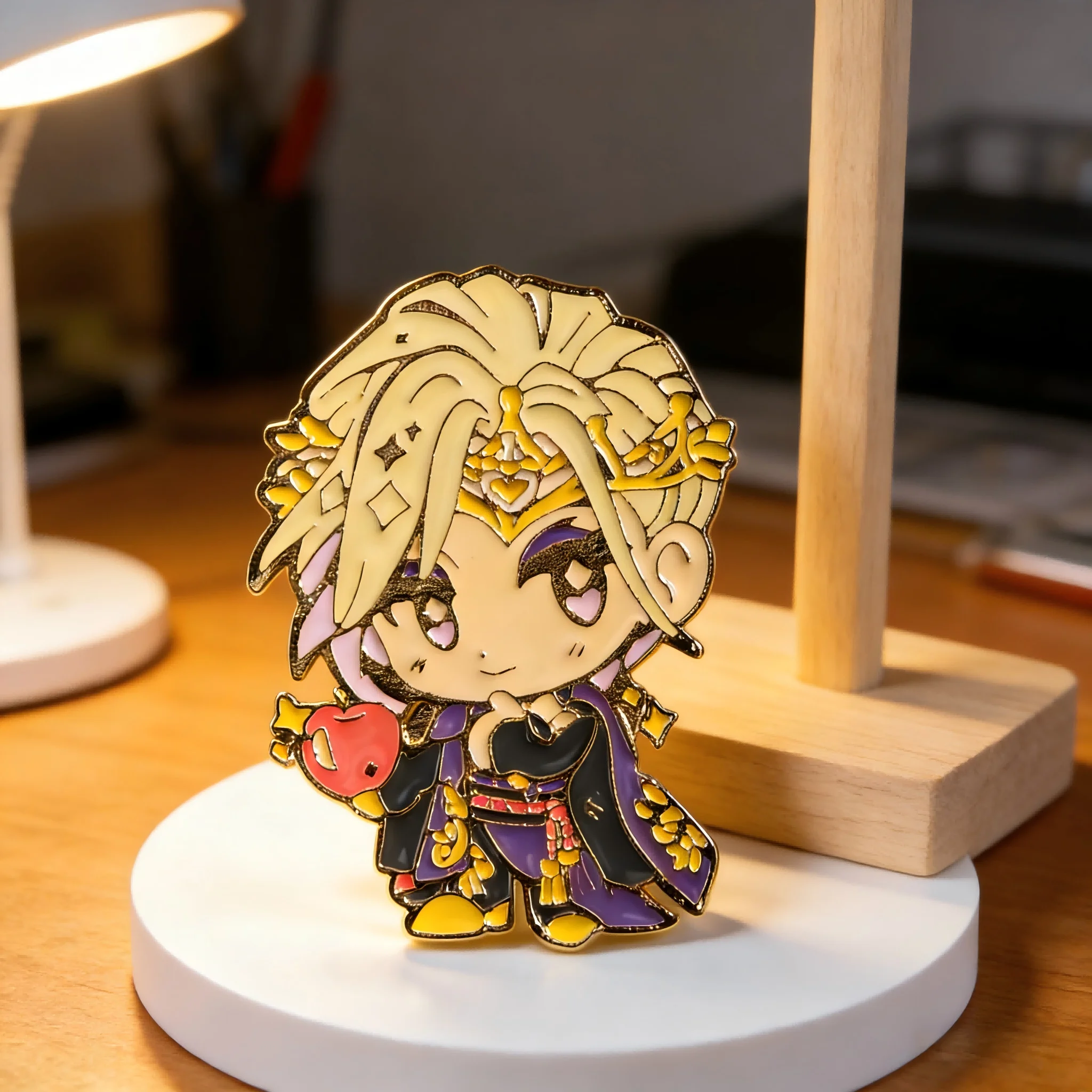 Fashion Metal Enamel Brooches | Anime Style Lapel Pins for Bags, Jeans & DIY Accessories