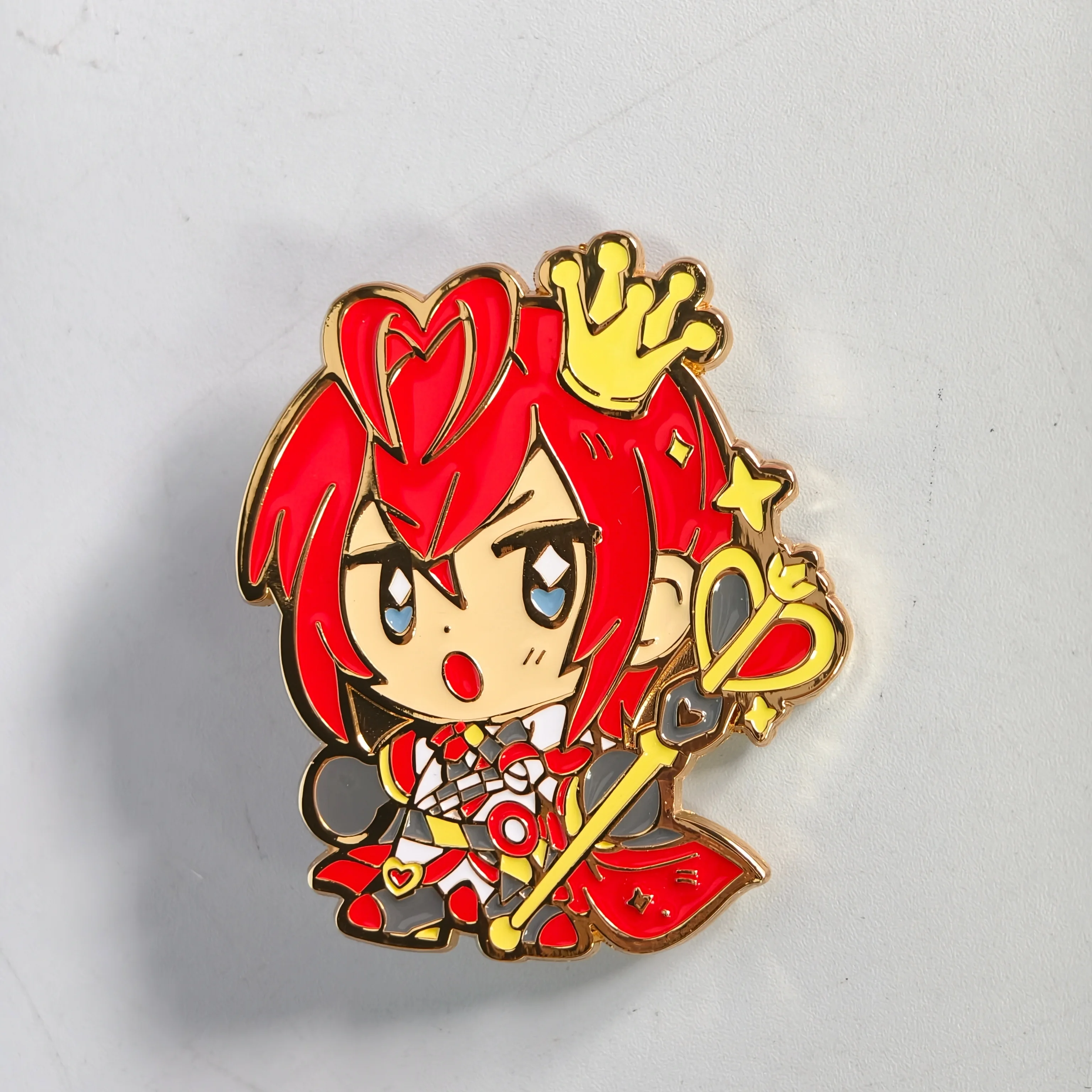 Fashion Metal Enamel Brooches | Anime Style Lapel Pins for Bags, Jeans & DIY Accessories