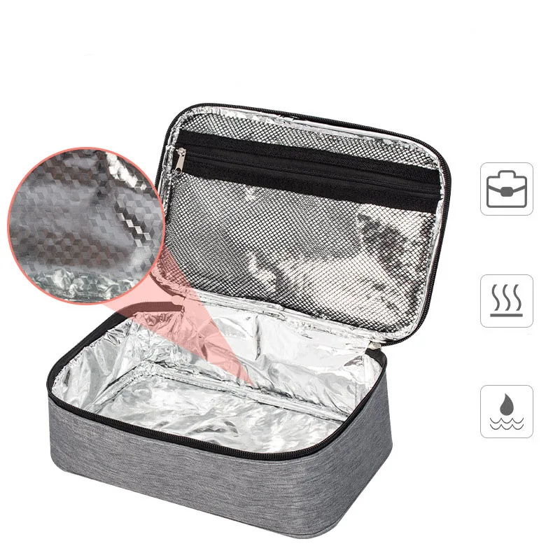 Portable Thermal Insulated Small Mini Cooler Lunch Bag for Kids School Food Containers Reusable Snack Bag Storage Home