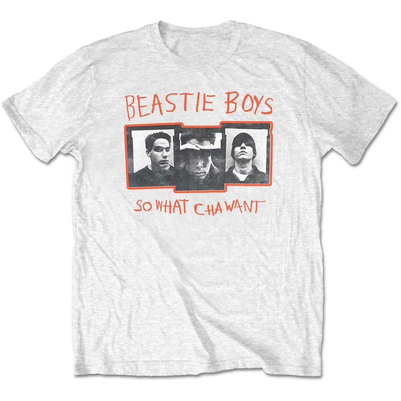 Beastie Boys Intergalactic Robot Graphic T-Shirt, 100% Cotton Old School Hip Hop Print Tee, Unisex Retro Sci-Fi Streetwear