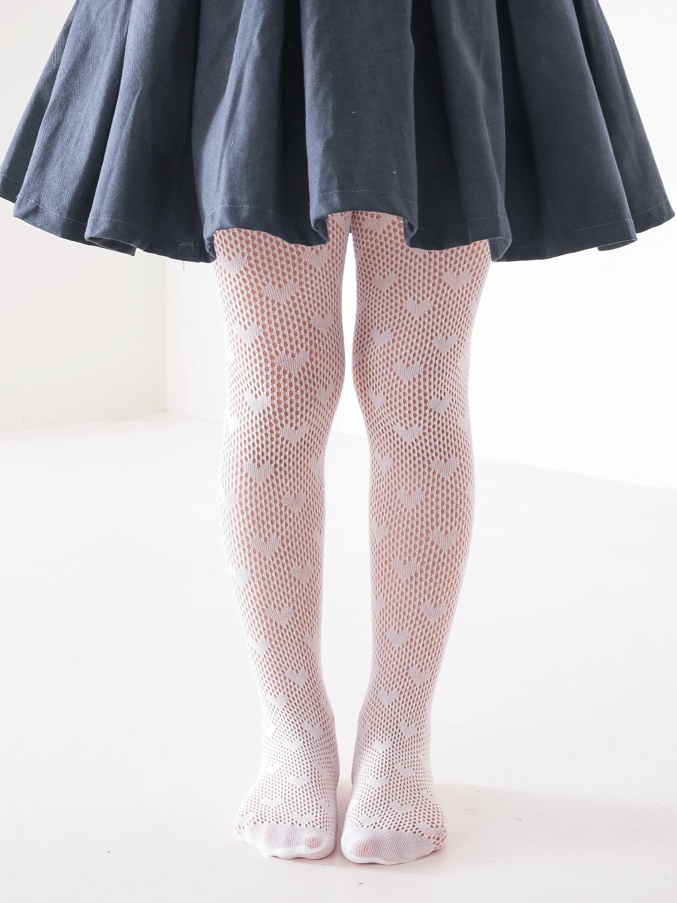 2 Pairs of Thin Breathable Baby Girls Tights Kids Dance Stocking Sock Children School Student Uniform Tights Princess Pantyhoses