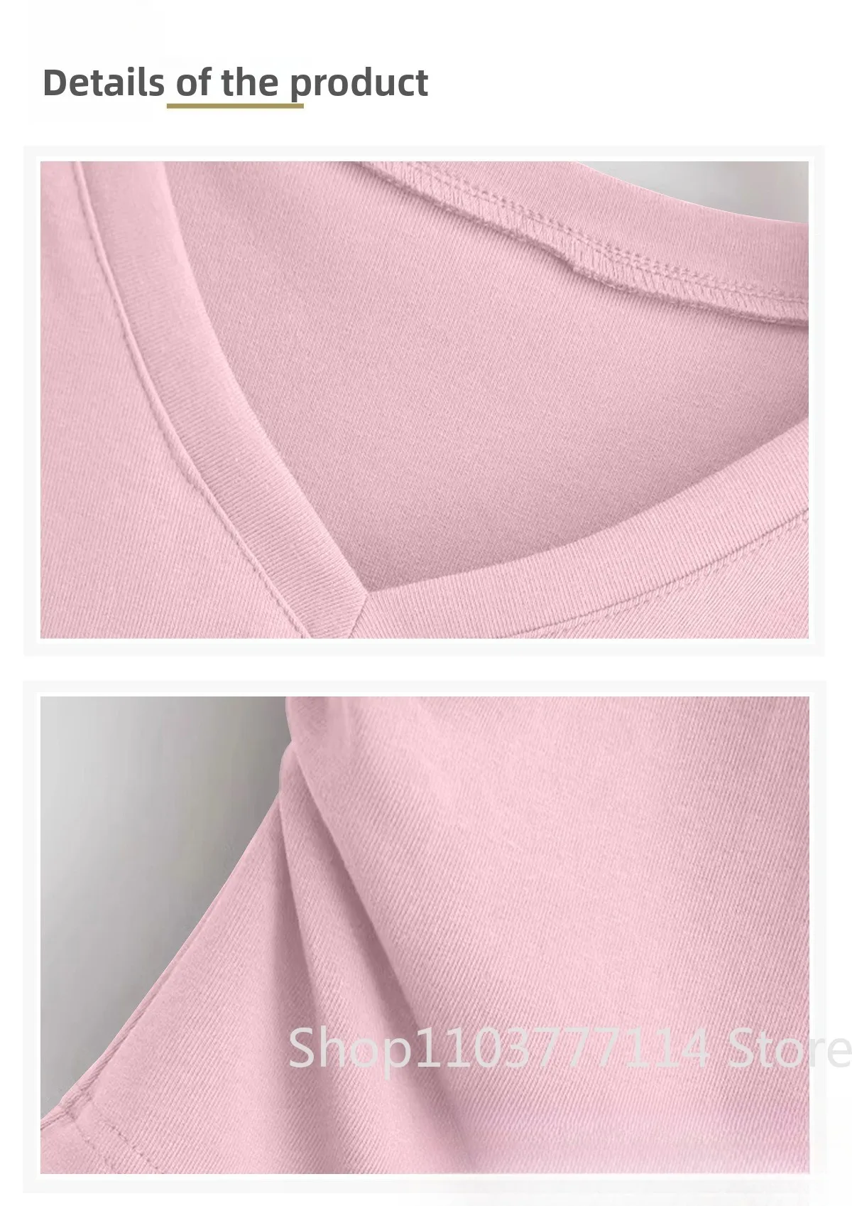 Summer Women's V-neck Pleated Short Sleeved T-shirt Covers The Stomach Showing Off Thinness and Noble Temperament Versatile Top