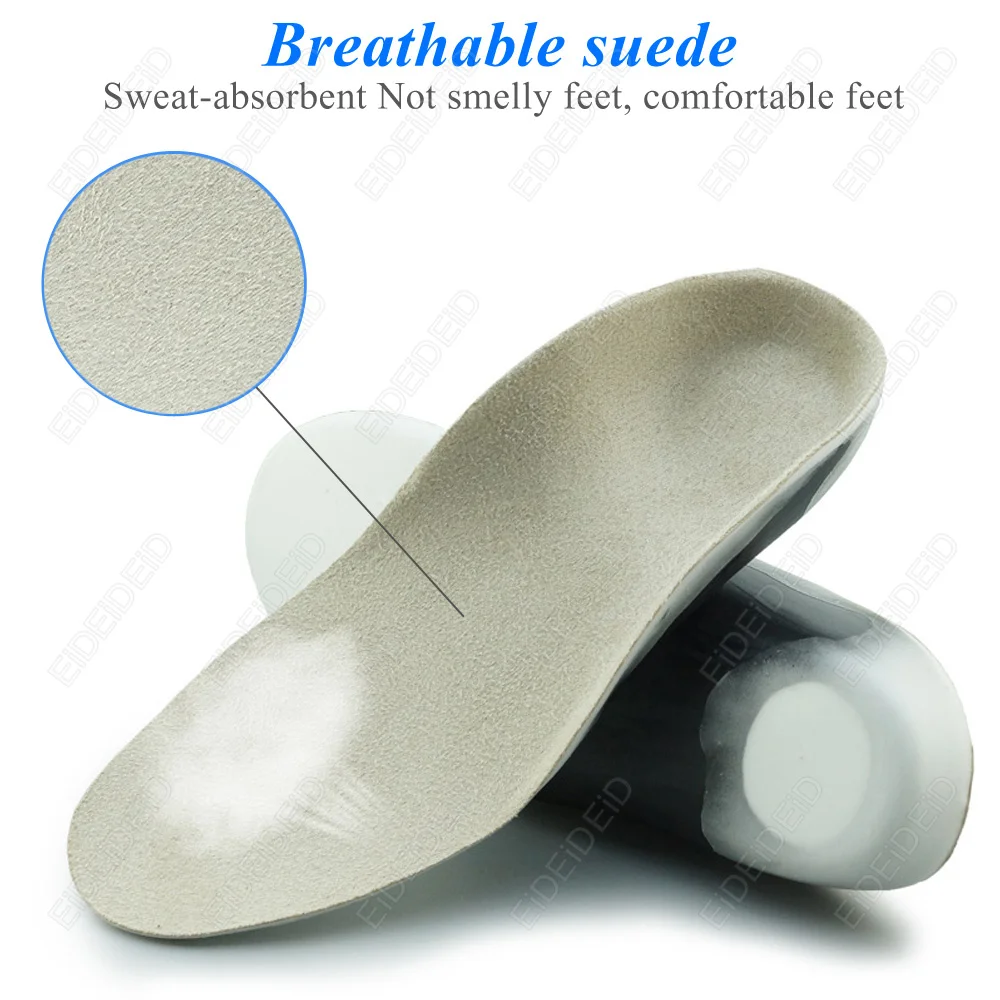3D Orthotic Insoles Flat Feet for Kids Children and Adults Arch Support Insole for X Legs Orthotic Shoe Heel Pad Inserts