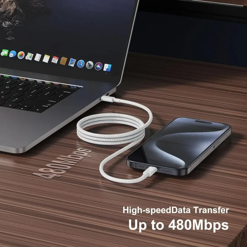 20Pcs PD 60W For iPhone 16 15 Pro Max iPad USB-C to USB C Fast Charger Cable For Xiaomi Samsung Google Honor Type C cord 1m