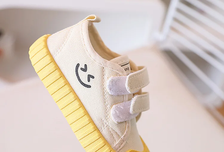 Children Canvas Shoe Candy Color Korean Style Kids Casual Shoes Toddler Girl Boy Breathable Soft Sole Board Shoes Tenis Infantil