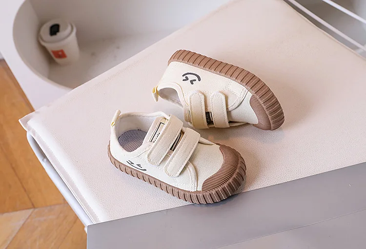 Children Canvas Shoe Candy Color Korean Style Kids Casual Shoes Toddler Girl Boy Breathable Soft Sole Board Shoes Tenis Infantil