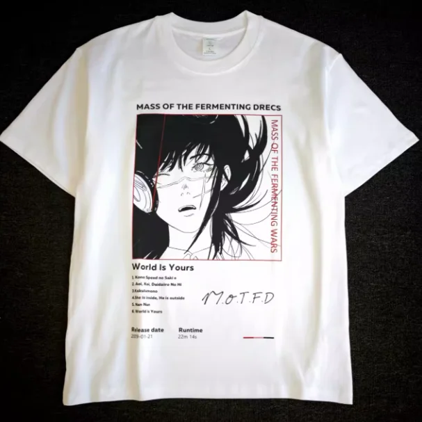 KAZANKOORI Anime 2D Casual Shirt - Y2K Unconventional Couple Top - Loose and Trendy Style