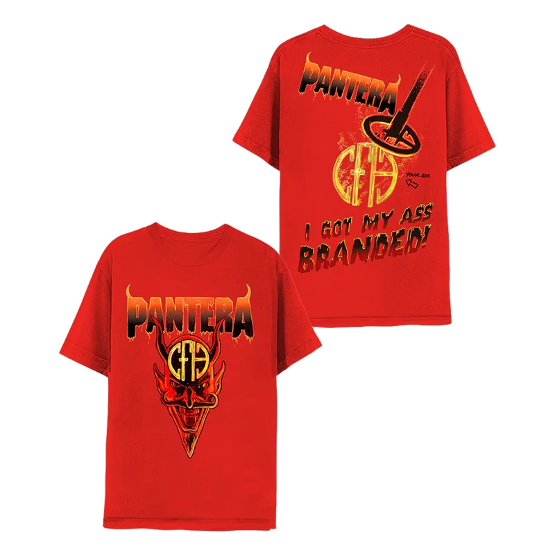 Pantera Pandora Dark Rock Punk Casual T-Shirt for Men and Women Luxury Brand Top 2026 New Band