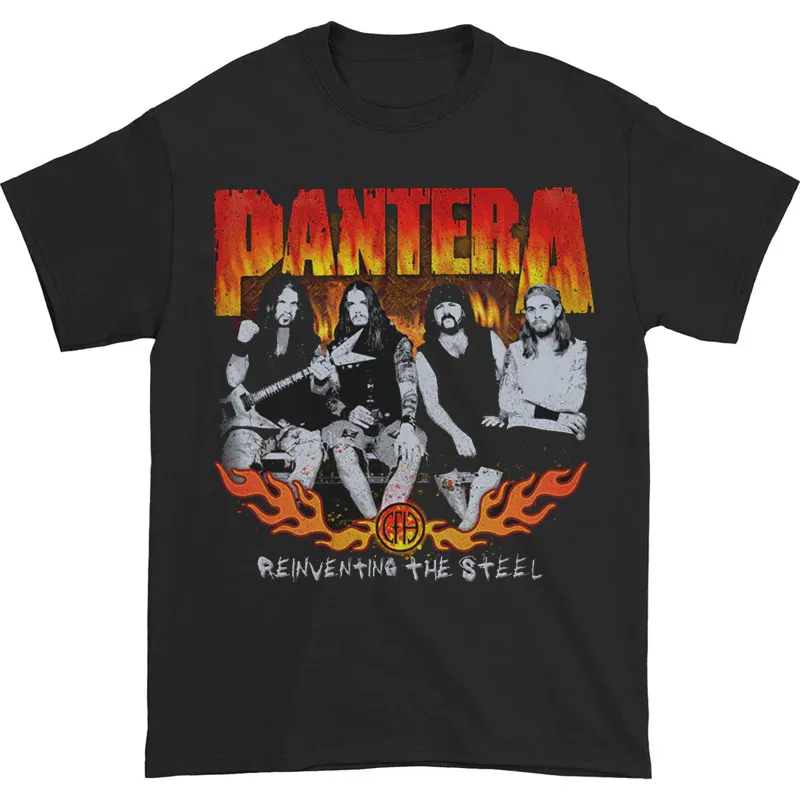 Pantera Pandora Dark Rock Punk Casual T-Shirt for Men and Women Luxury Brand Top 2026 New Band