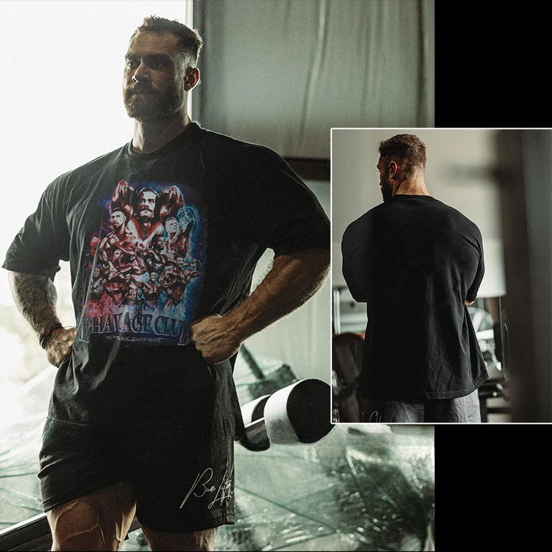 CBUM Chris Fitness Training Gym Casual T-Shirt Men's and Women's Luxury Brand 2026 New Art