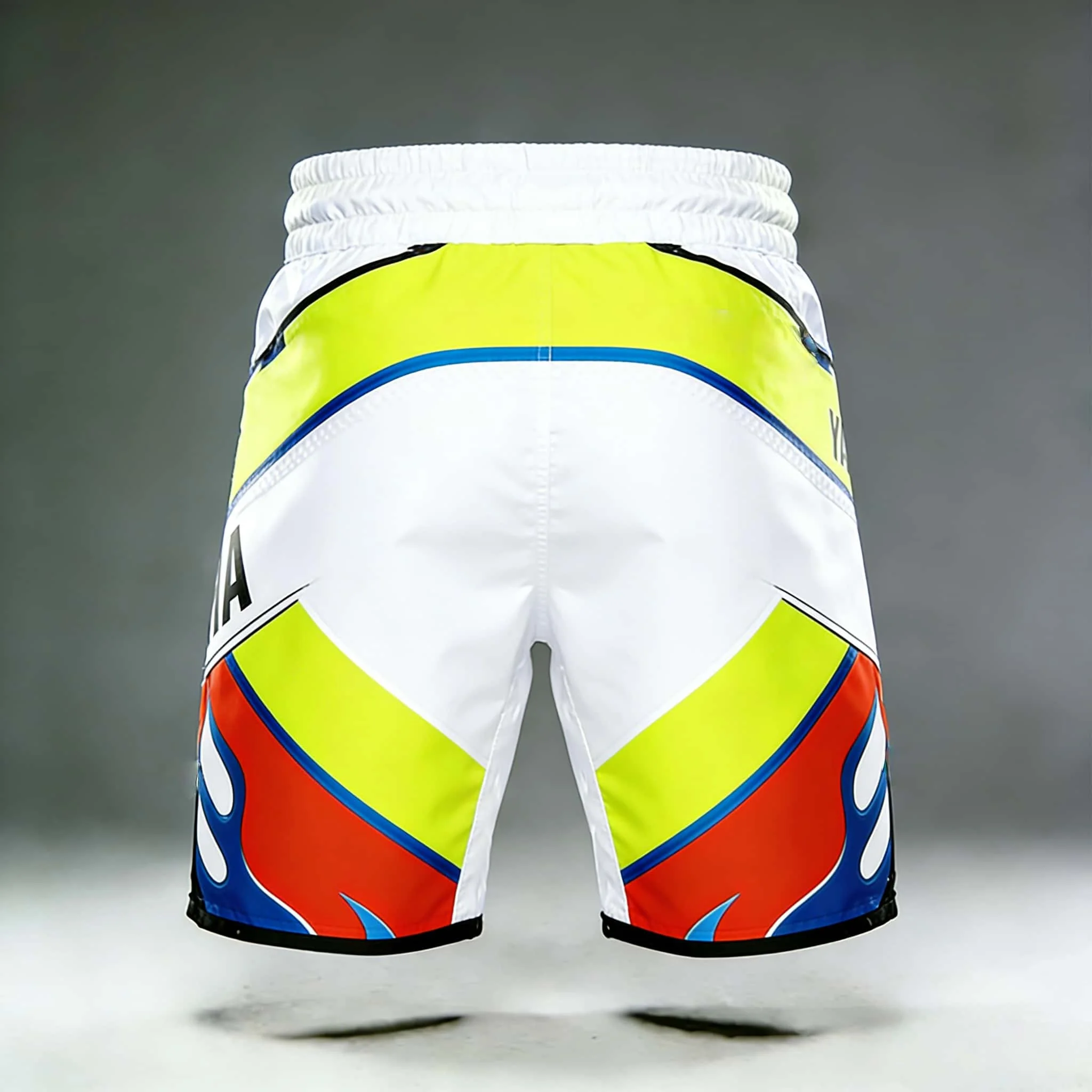 2026 Summer New Yamaha White Fashion Sports Outdoor Fitness Shorts, Men Women Large Casual Motorcycle Riding Shorts